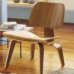 eames molded plywood lounge chair